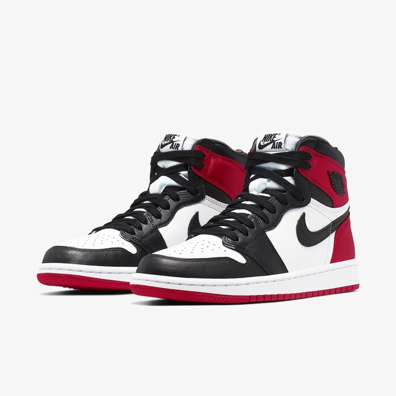 Air Jordan 1 High OG Satin Black Toe CD0461 016 Grailify